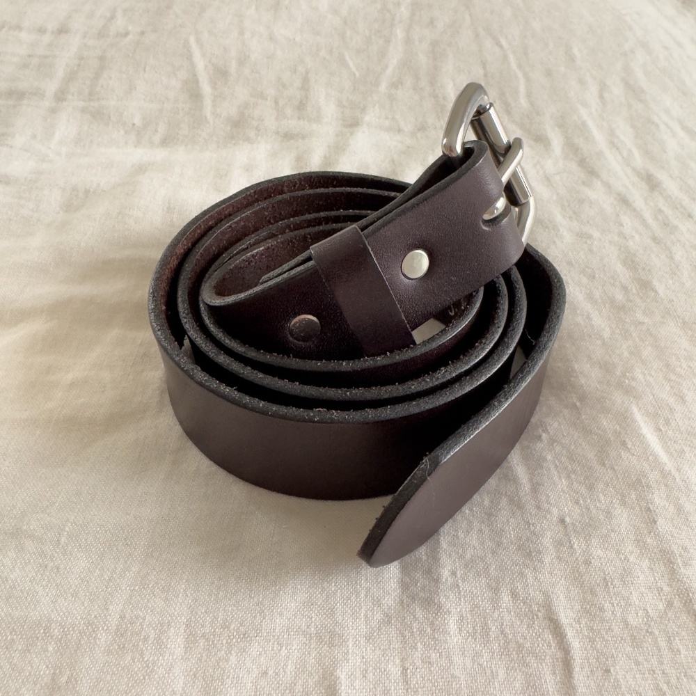 Filson 1.25" Bridle Leather Belt